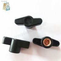 ✗◙ 5pcs or 10pcs M4 M5 M6 M8 35 Head Diameter Plum Bakelite Hand Tighten Nuts / Butterfly Plastic Head Hand Knob Nut