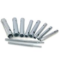 6/7/10PC 8-19Mm 6-22Mm Set Kunci Pas Kotak Tabung Metrik Kunci Pas Busi Bar untuk Baja Reparasi Plumb Otomotif Berakhir Ganda