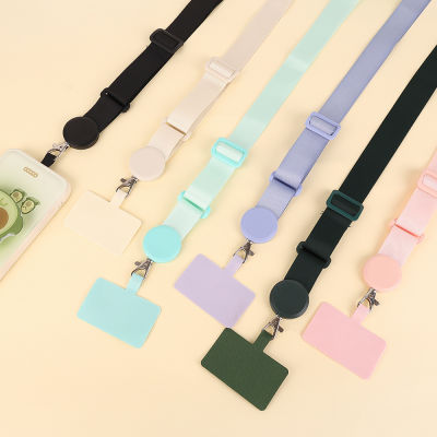 Student ID Badge Lanyard Anti-drop Phone Strap DIY Mobile Phone Rope Detachable Phone Strap Mobile Phone Neck Strap