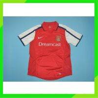 ○✽❐ เสื้อกีฬาแขนสั้น ลายทีมชาติฟุตบอล Arsenal 2000-01 ชุดเหย้า สีแดง สไตล์เรโทร