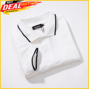 Men s Collared Polo Shirt, Short Sleeveless T-shirt for Men, Office Style