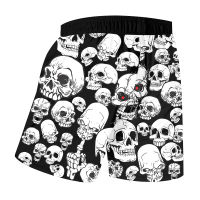 OGKB 3D Printed Skull Hot Sale Shorts Mens Quality Terror Summer Beach Shorts Hip Hop Harajuku Casual Short Pants Streetwear