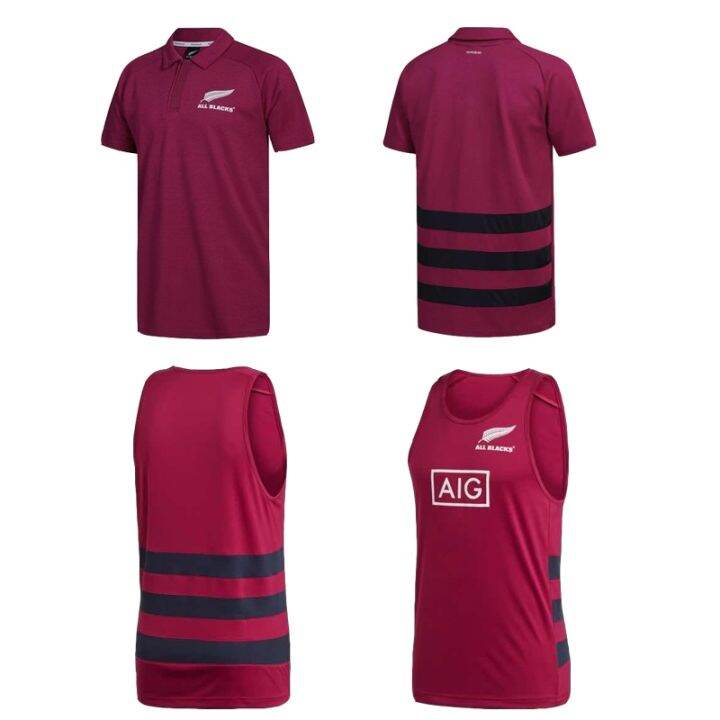 High quality jersey 2020/21 New Zealand ALL blacks Rugby polo uniform