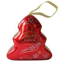 Lindor ลินด์ ลินเดอร์ คริสต์มาสทรี ช็อกโกนมแลตสอดไส้ทรัฟเฟิล 36กรัม