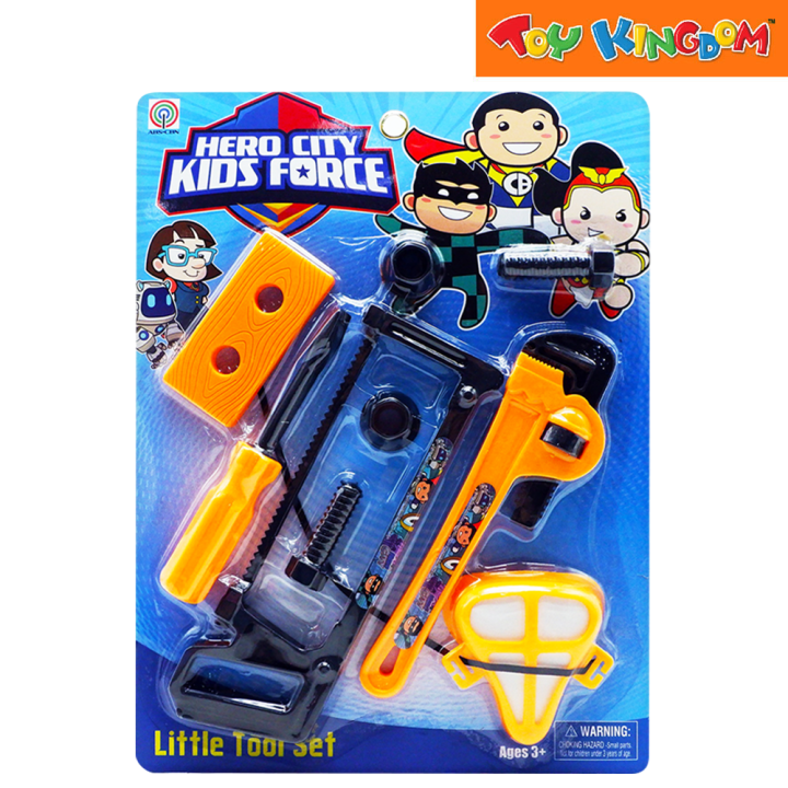 ABS-CBN HC8027 Hero City Kids Force Little Tool Playset | Lazada PH