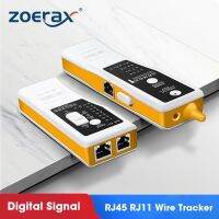 ZoeRax เครื่องทดสอบสายเคเบิ้ลเครือข่าย LAN ใน RJ45 RJ11 Cat5 Cat6สายติดตามโทรศัพท์ตัวติดตามสัญญาณดิจิตอลเครือข่าย LAN อีเธอร์เน็ตตัวหาเส้นทดสอบสายเคเบิ้ลเครือข่าย LAN