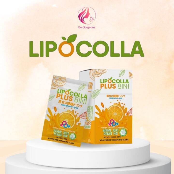 Lipo Colla Plus 8 in 1 Immunity-Boosting Juice with Glutathione and ...