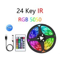 ไฟแถบไฟ LED บลูทูธ1-5ม. 10ม. 20ม. 30ม. เทปนำแสง RGB 5050สำหรับ Hiasan Kamar ไฟเพลงไฟน้ำแข็งไฟเพลงรีโมทไฟด้านหลังทีวีนำแถบไฟแถบไฟ Led