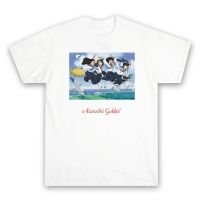 เสื้อยืดคอกลม - KAOS JAPAN GIRL BAND ATARASHII GAKKO! Kikis DELIVERY SERVICE GHIBLI สไตล์ | เสื้อยืด ลาย Aesthetic S-5XL