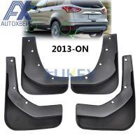 ชุด Mudflaps Splash Guard Mud Flaps ด้านหน้าด้านหลัง Mudguards Fender อุปกรณ์เสริมสำหรับ Ford Kuga Escape 2013 - 2016 2017 2018 2019