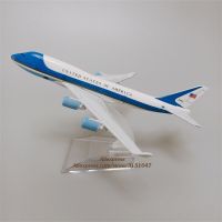 Lega Di Metallo Air Force One B747อเมริกัน Moo Di Aeroplano Boeing 747 Airways Moo Di Aereo Stand Aero Regali Per Bambini 16Cm