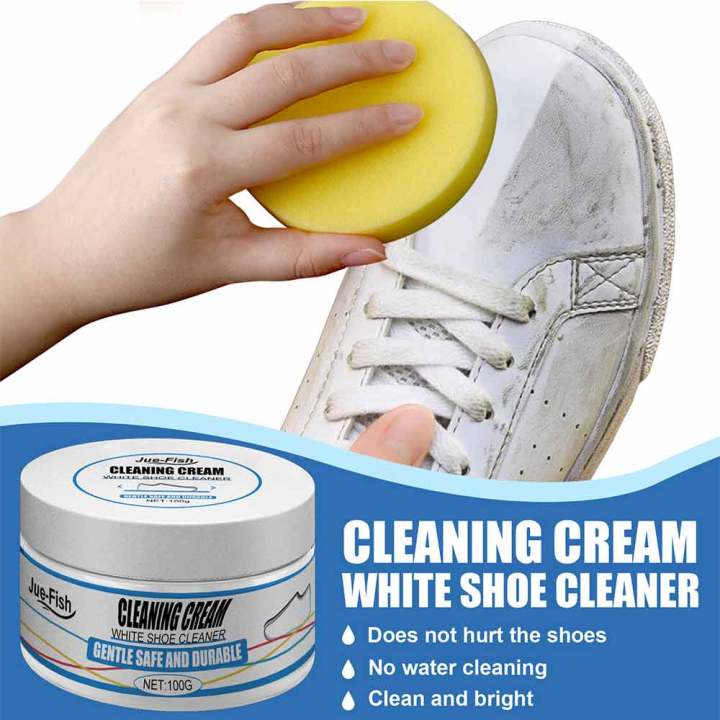 ครีมทำความสะอาดคราบสกปรกอเนกประสงค์ใหม่-ครีมทำความสะอาดรองเท้าสีขาวระดับมืออาชีพ