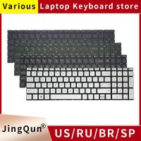 US/RU Russian Laptop Keyboard For HP Pavilion 15-DA 15-DB 15-EC 15-CS 15-DF 15-CR 17-BY 15-DX 15-DW TPN-C135 TPN-C136