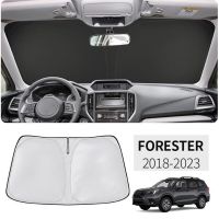 สำหรับ Subaru Forester SJ 2019-2023แต่งรถ Nano-Insulat ที่บังแดดกระจกบังลมของเล่นเด็กบาจาอุปกรณ์ตกแต่งภายในหมวกกันแดด