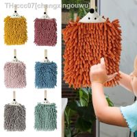 Kitchen Hand Towels Quick Dry Soft Absorbent Microfiber Hedgehog Chenille Hand Towels With Hanging Loops For Kitchen Bathroom