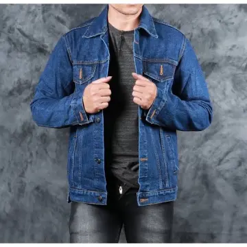 Jaket jeans hot sale motor