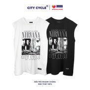 Áo tanktop nam nữ Nirvana City Cycle
