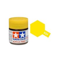 สีทามิย่าสูตรน้ำ Tamiya Acrylic X24 Clear Yellow 10ml