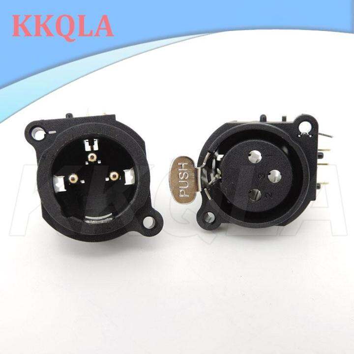 qkkqla-1-4x-3pin-xlr-male-female-audio-panel-mount-chassis-connector-3-poles-xlr-power-plug-socket-microphone-speaker-soldering-adapter