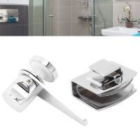 【hot】❁✷  Glass Door Latch Household Shower Room Bolts Lock Gate Hardware