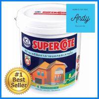 สีน้ำทาภายนอก DULUX SUPERCOTE BASE A ด้าน 9 ลิตรWATER-BASED EXTERIOR PAINT DULUX SUPERCOTE BASE A MATT 9L **หมดแล้วหมดเลย**