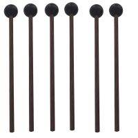 ；。‘【 3 Pair Drum Mallets Tongue Drum Mallets Wooden Mallets Sticks Beaters Percussion Instrument Accessory