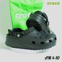 ?ross รองเท้าลำลองผู้ใหญ่ รองเท้าแตะผู้ชาย Crᴏcs รุ่น ʜiker ครอคส์Classic Clᴏg/สีดำ