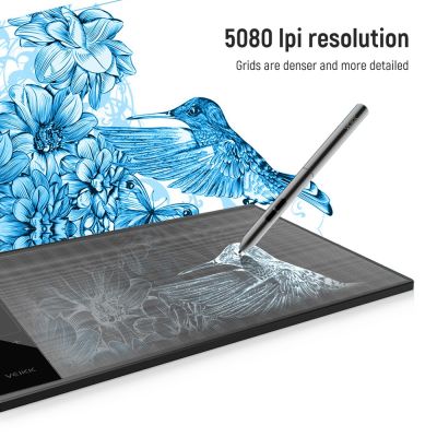 【YF】 VEIKK A30 Drawing Graphic Digital Tablet  Animation Writing Board 8192 Level With Battery-Free Pen 4 keys And Gesture Touch