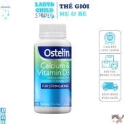 Canxi Bầu - Viên Uống Ostelin Vitamin D & Calcium Bổ Sung Canxi Cho Bà Bầu