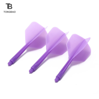 TONGBAO01 3pcs Plastic Professional DART เที่ยวบิน2ba สกรู Soft Durable Darts TAIL