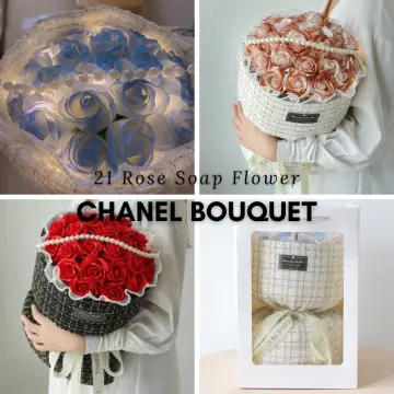 Chanel Style Wrapping,Fabric wrapping,Classic Checked Fabric Linen