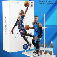 Figma ฟิกม่า Figure Action NBA Russell Westbrook รัสเซลล์ เวสต์บรู๊ค Enterbay Motion Masterpiece Basketball Player นักบาสเกตบอล นักบาส Oklahoma City โอคลาโฮมาซิตี Ver. แอ็คชั่น ฟิกเกอร์ Anime อนิเมะ การ์ตูน มังงะ Doll ตุ๊กตา manga Model โมเดล