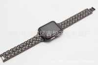 【Hot Sale】 Suitable for AppleWatch8 single bead double row watch strap iWatch3 alloy