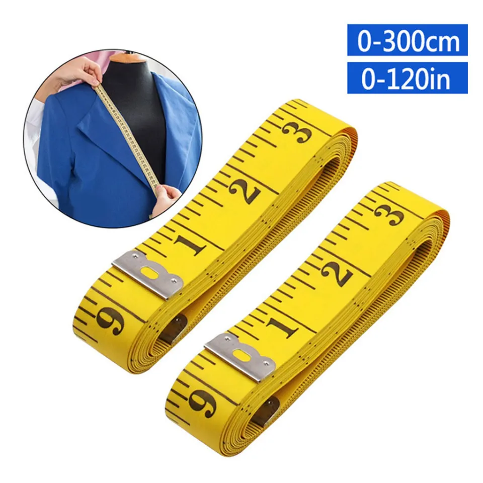 labakihah soft tape measure double scale body sewing flexible ruler for  weight loss ruler measuring tools piece 