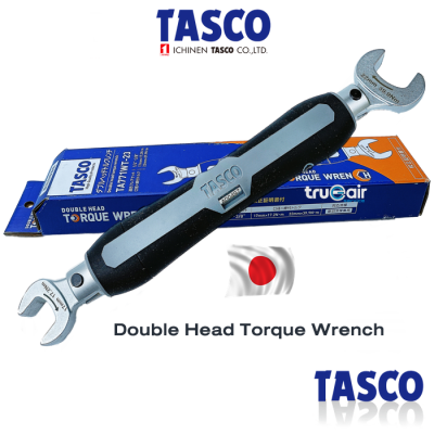 TASCO JAPAN   Double Head Torque Wrench TA771WT-23 ประแจทอร์ค 1/4 - 3/8  (refrigerant size)