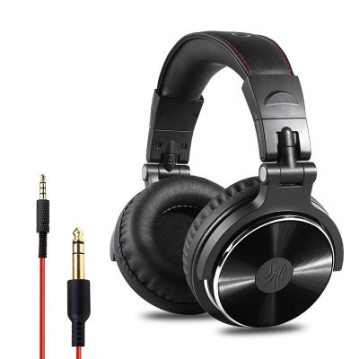 Oneodio Wired Monitoring Headphone Stereo Bass Studio Mixing Headset Over Ear Foldable Closed Back DJ Headphones For Phone PC