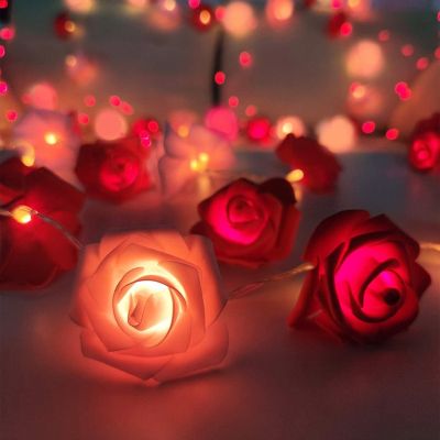 【CW】 1.5m-10m Garland Lights String for Valentine  39;s Day Wedding Room Garden Decoration