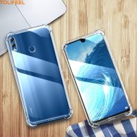 Shockproof Airbag Case For Huawei Honor 7X 8X 8A 8C 8 Lite Soft Silicone Transparent Phone Back Cover For Honor 8 Lite Coque