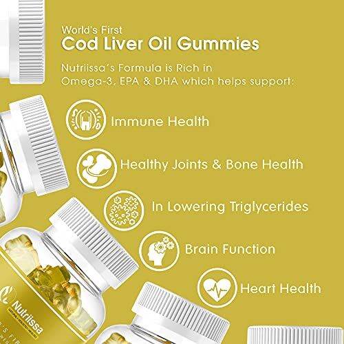 [PREORDER] Nutriissa Organic Cod Liver Oil Gummy World's First Wild