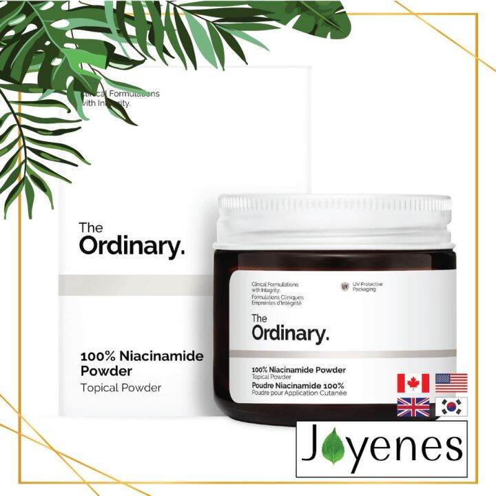 The Ordinary 100% Niacinamide Powder 20g | Lazada