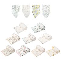 ☂☼ Muslin Baby Bath Towels Soft Absorbent Baby Towels Infant Toddler Blanket Towel 6-Layer Natural Cotton Towel Blanket
