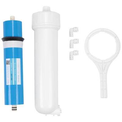 400 GPD RO Reverse Osmosis Membrane,1/4inch Quick-Connect Fittings,for Under Sink Home Drinking RO Water Filter System