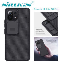 เคส Nillkin สำหรับ Xiaomi 11 Lite NE 4G 5G เคส Camshield ฝาหลังป้องกัน Xiaomi11lite กล้องเลื่อน