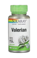 Solaray, Valerian, 470 mg, 100 VegCaps