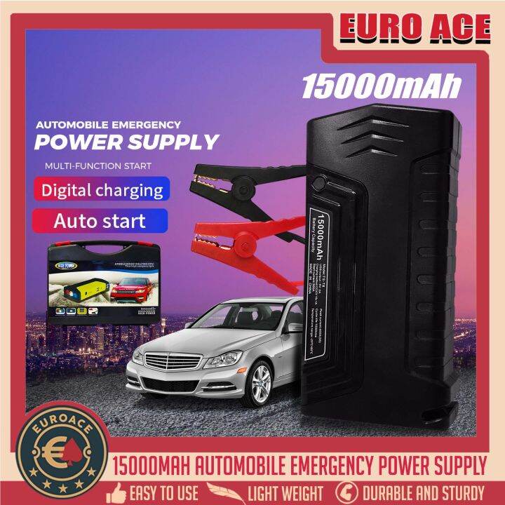 EURO ACE 12V Portable Automobile Emergency Mobile Power Supply