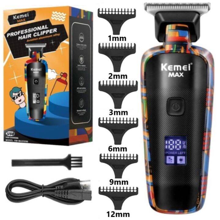 Kemei Hair Trimmer For Men Beard Trimer Professional Hair Clipper