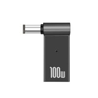 PD 100วัตต์แล็ปท็อปพาวเวอร์ชาร์จซัพพลายอะแดปเตอร์เชื่อมต่อ USB ประเภท-C หญิง DC ชายแจ็คเสียบแปลงสำหรับ Lenovo/hp/dell โน๊ตบุ๊คชาร์จอุปกรณ์เสริม