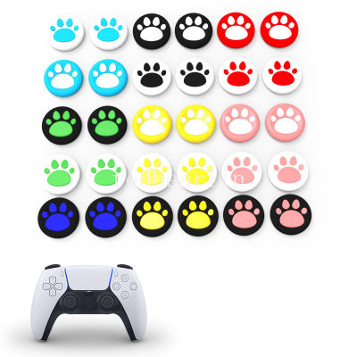 500PCS Cat PAW Thumb Stick Grip CAP จอยสติ๊กสำหรับ PS5 PS4 PS3 Slim X 360 one Series xs thumbstick