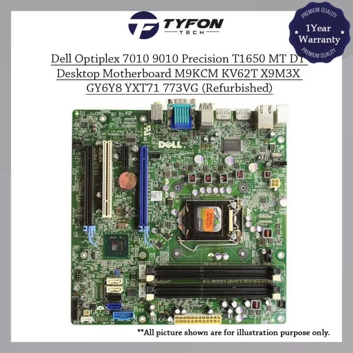 Dell Optiplex 7010 9010 Precision T1650 MT DT Desktop Motherboard M9KCM