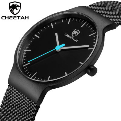 CHEETAH Fashion Quartz Clock Sports Men Watch Top nd Luxury Waterproof Steel Watches Male Ultra Thin Wrist Watch Reloj Hombre